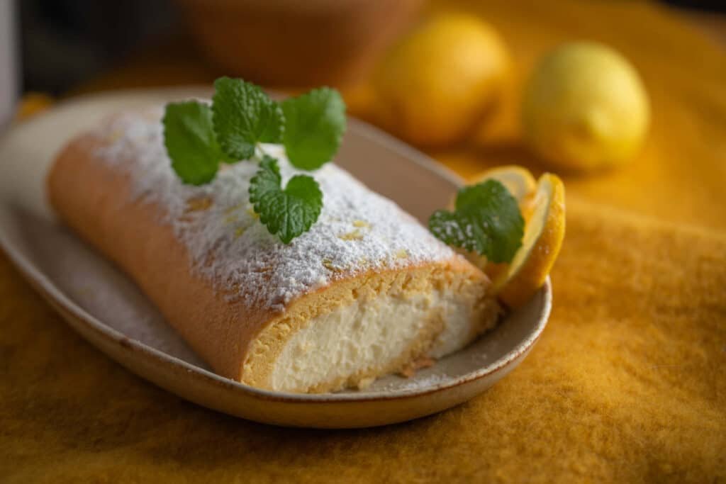 Lemon Swiss Roll Recipe