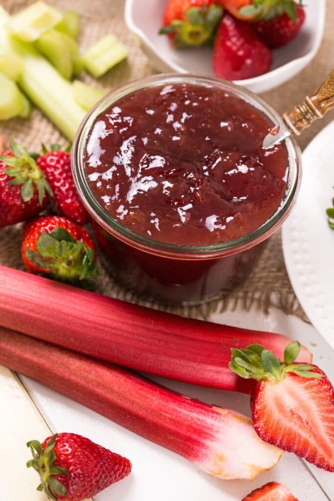 Rhubarb and Ginger Jam Recipe