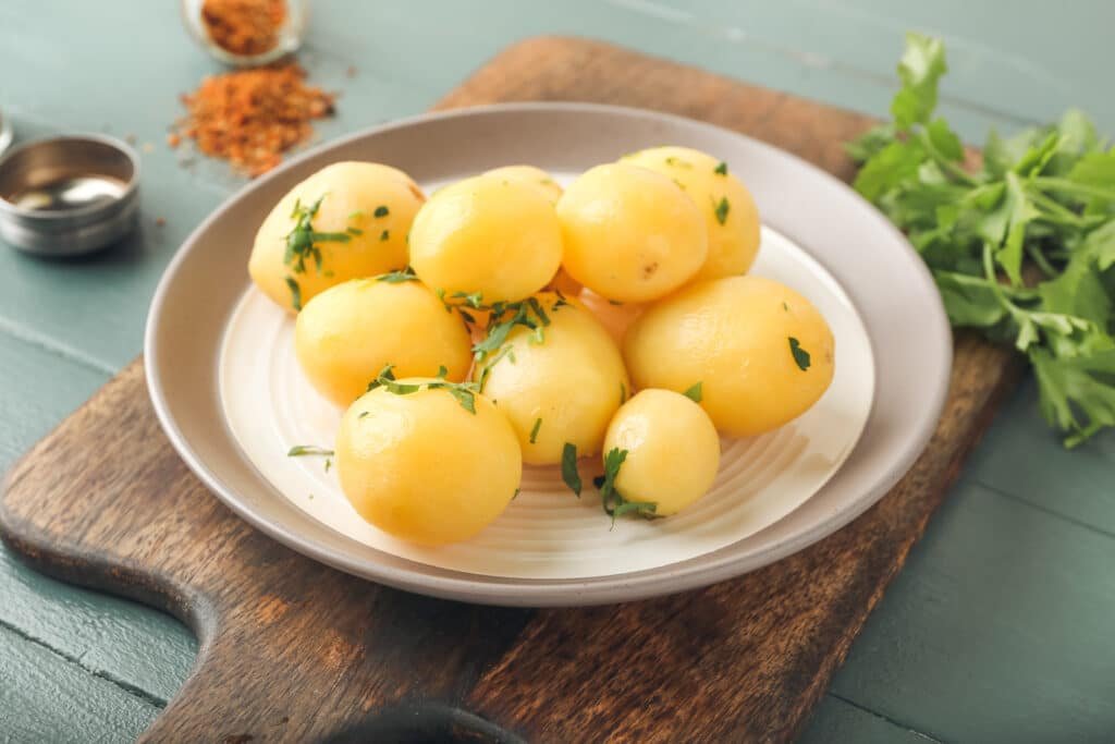 Boiled New Potatoes